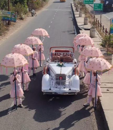 Vintage Car Procession