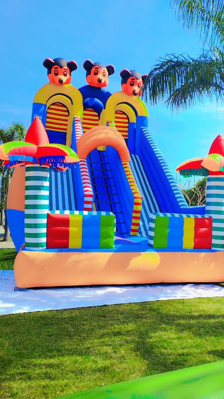 Bouncy Castle & Slide Play Zone