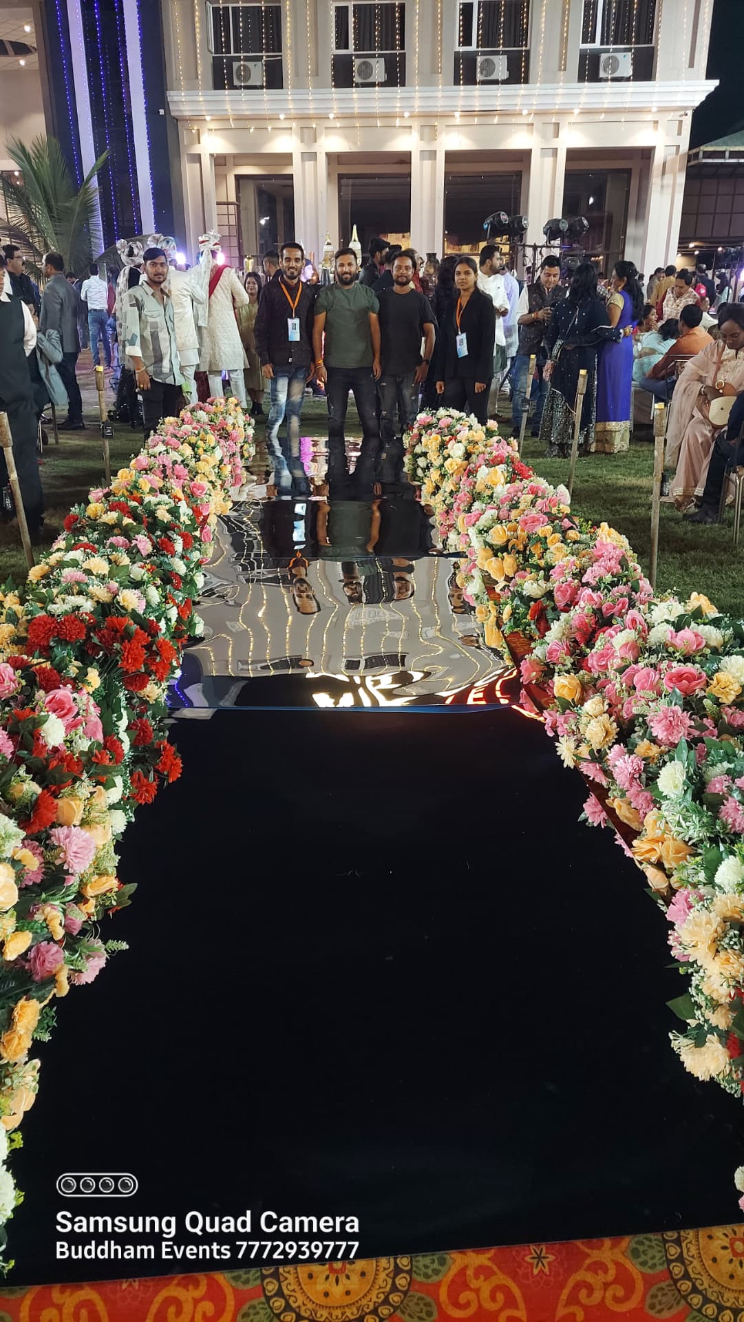 Mirror Floral Entrance