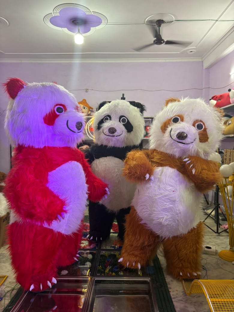 Inflatable Mascot Trio for Kids