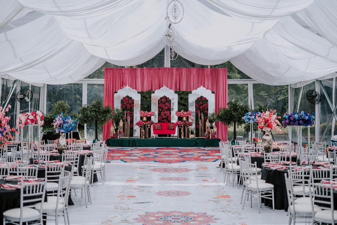 Clear-Span Mehendi Marquee